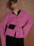 【 予約:11月中旬 】ALPACA MIX CARDIGAN /Y254-91122